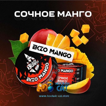 Заказать кальянный табак BlackBurn Ekzo Mango (БлэкБерн Манго) 100г онлайн с доставкой всей России
